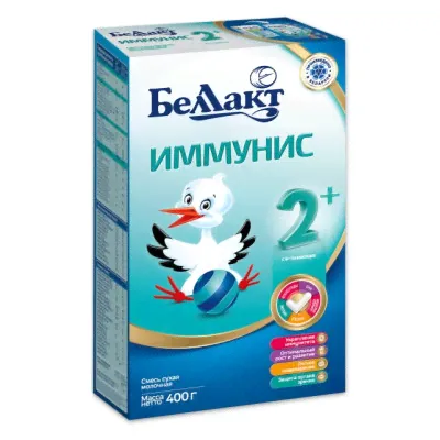 БЕЛЛАКТ Иммунис 2+ с бифидоб. (6-12мес) 400гр/уп21