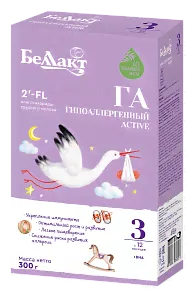 БЕЛЛАКТ смесь Гипоаллергенный Activ 3 300г-0