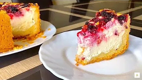 ИЗУМИТЕЛЬНЫЙ ПИРОГ с ТВОРОГОМ и ЯГОДАМИ который стоит приготовить