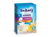 Каша Беллакт молочная овсяная с бананом 250 г