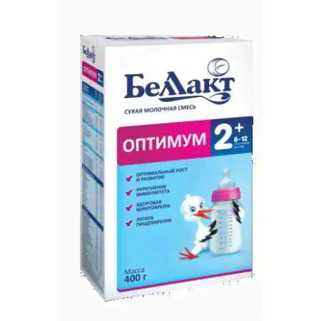 Беллакт Сухая молочная смесь Оптимум 2+ 400 г