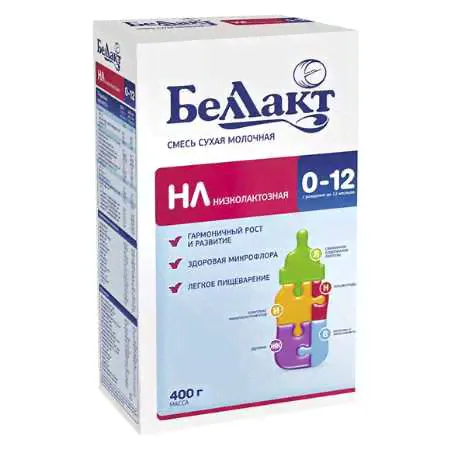 Беллакт Смесь сухая молочная низколактозная НЛ 400 г
