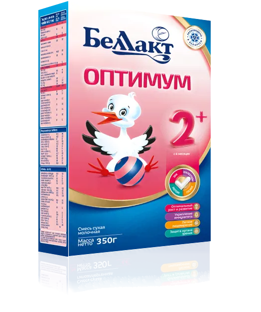 Смесь Беллакт 400г Оптимум 2+ 6-12 мес-0