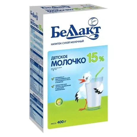 Смесь Беллакт Детское молочко 15% (от 1 года) 400 г отзывы