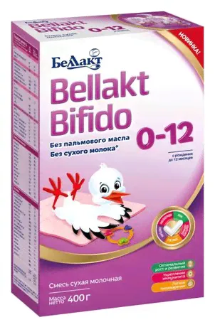 Смесь Беллакт 0-12 Bifido 400 г.