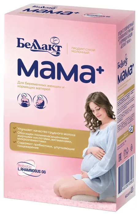 Продукт для питания беременных и кормящих женщин Беллакт мама+ сухой молочный 400г-2