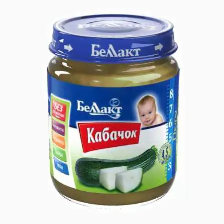 Беллакт Кабачок с 4 мес., 100 г